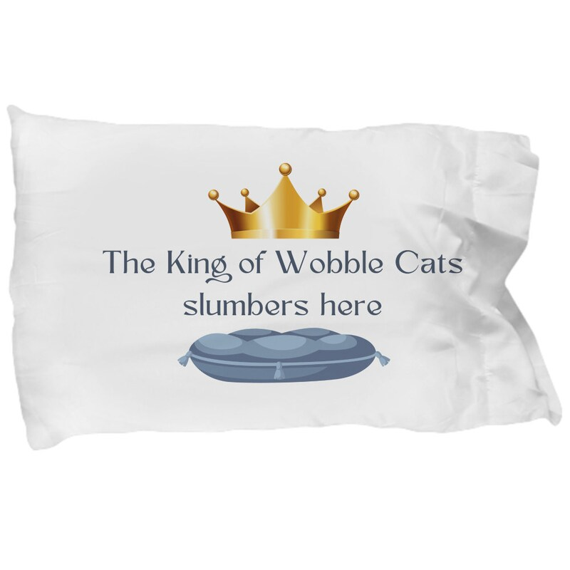 Wobble Cat Pillowcase