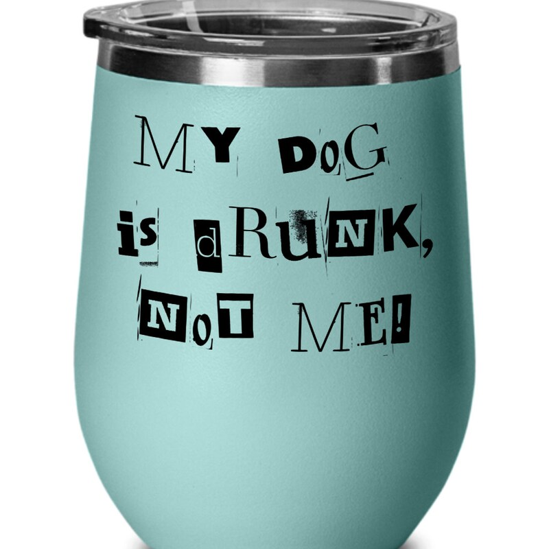 Wobble Dog Wine Tumbler