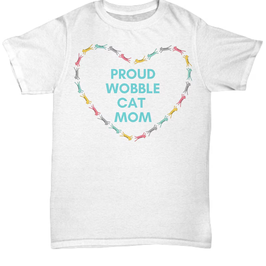 Wobble Cat Mom, Cerebellar Hypoplasia, Drunk Cat, Wobble Cat Shirt, Handicapped Animal Gift, Special Needs Animal Gift